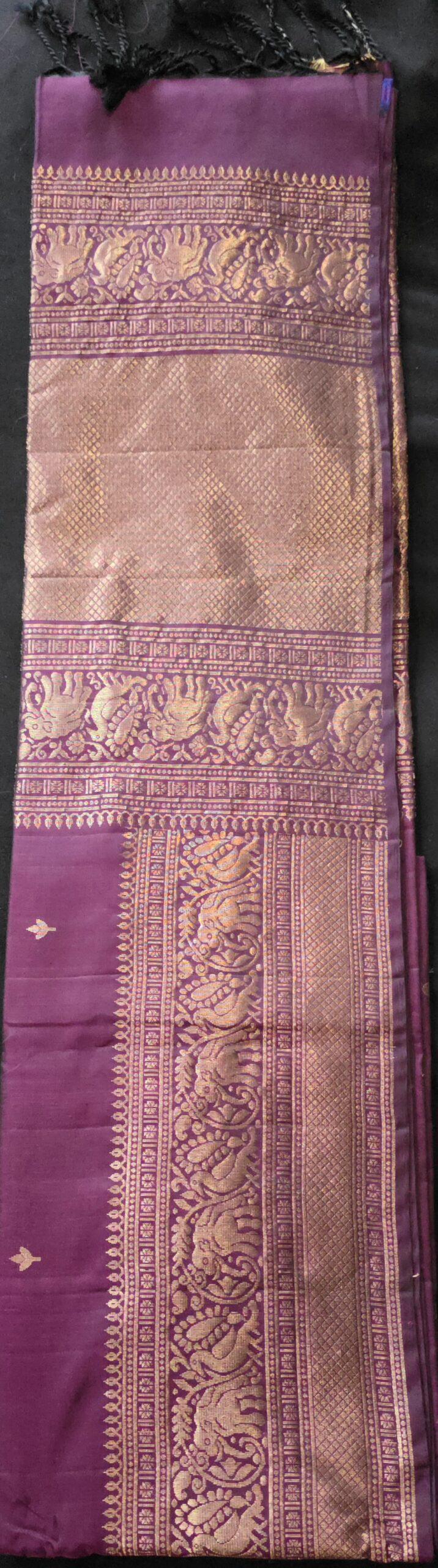 Kanchipuram Soft Silk - Purple - Image 2
